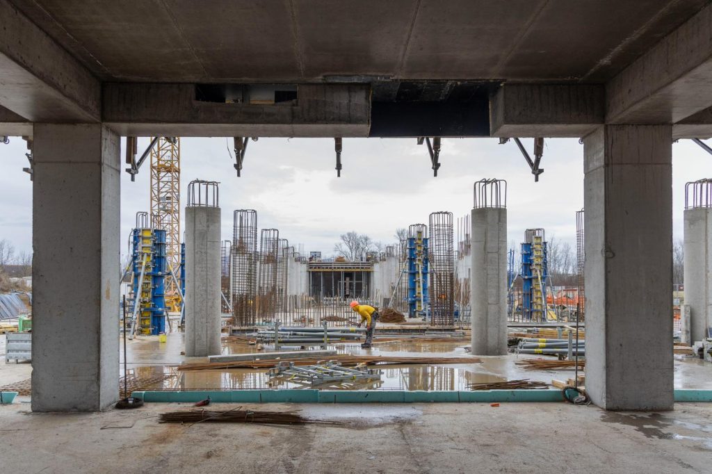 Gradilište stambene zgrade A11 u Podbrežju
